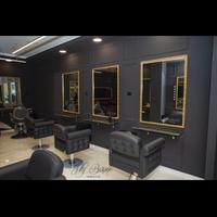 POLTRONA PER PARRUCCHIERE PIETRA NERA