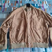 Giubbino estivo uomo pelle scamosciato 