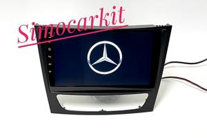 Autoradio Android 14 2Gb Per Mercedes Classe E CLS