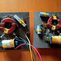 Ricambi Advent 3002 speaker: 2 crossover, 2 grigli