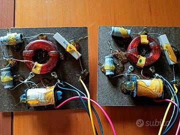 Ricambi Advent 3002 speaker: 2 crossover, 2 grigli