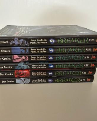 Fumetti Manwa The Breaker New Waves