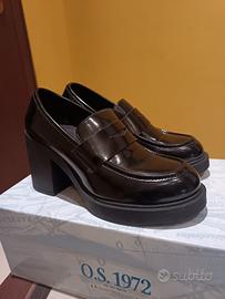 Mocassino con tacco donna Lora Ferres