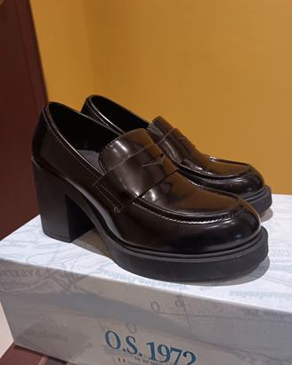 Mocassino con tacco donna Lora Ferres