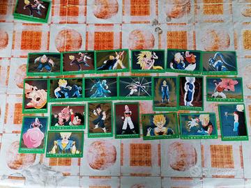 Carte di dragon ball serie verde
