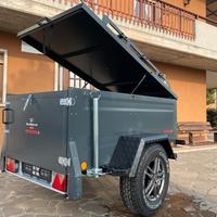 Carrello Rimorchio Furgonato OFF-ROAD 4x4