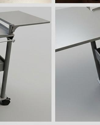 Carrello porta proiettore o stereo con ripiani 