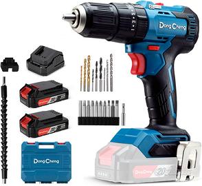 Trapano percussione avvitatore doppia batteria