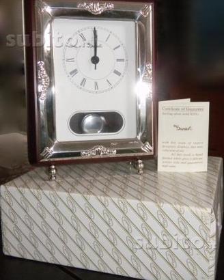 Orologio in argento