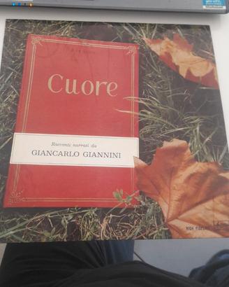 Vinile Giancarlo Giannini – Libro Cuore narrato LP