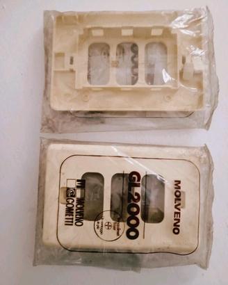 Placche Molveno GL2000  a 3 fori colore beige Nuov