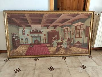 Quadro antico placcato in oro