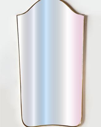 Specchio "Scudo arrotondato" - Vintage 1970