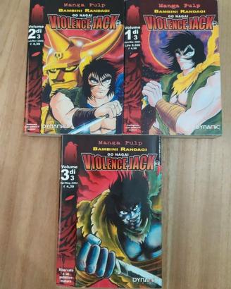 Violence Jack Completa Go Nagai Dynamic -Nuovi