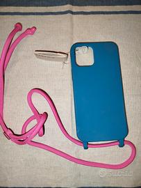 Cover per iPhone 12, Parfois, Blu, nuova.