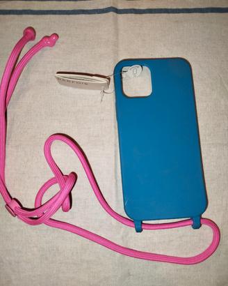 Cover per iPhone 12, Parfois, Blu, nuova.