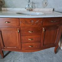 Accessori x Bagno legno Marmo Rosa