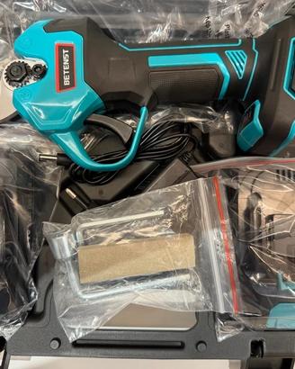 Forbici Elettriche Potatura 2x Batteria 2Ah