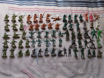Lotto soldatini plastica anni 70/80