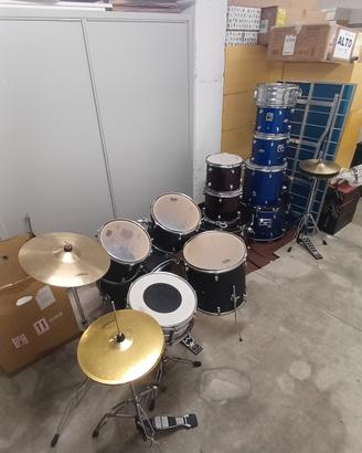 Batteria acustica da studio e accessori 