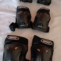 set protezioni per bambino sui pattini