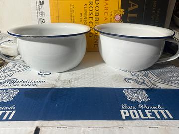 Coppia pitali vintage Bassano 22