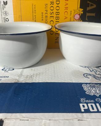 Coppia pitali vintage Bassano 22