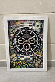 Quadro Luxury Time is Money