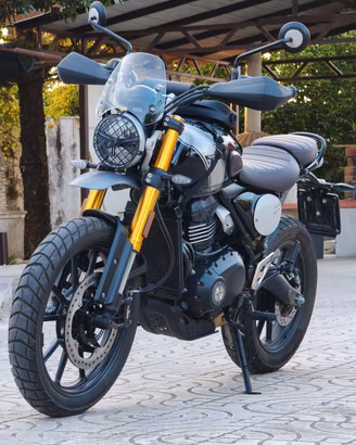 Triumph scrambler 400x in garanzia ufficiale