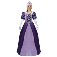 Vestito carnevale Principessa Rapunzel