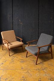 Coppia poltrone vintage tipo scandinave