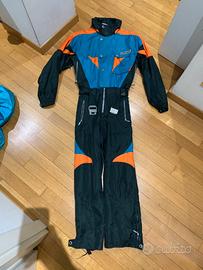 Tute da sci vintage uomo donna bambino