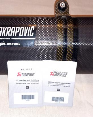 Scarico AKRAPOVIČ Kawasaki Ninja ZX6R 636 (>2019)