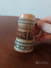 Mini boccale da birra in ceramica