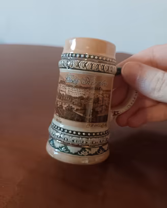 Mini boccale da birra in ceramica
