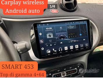 Smart benz 453 navigatore android carplay wifi