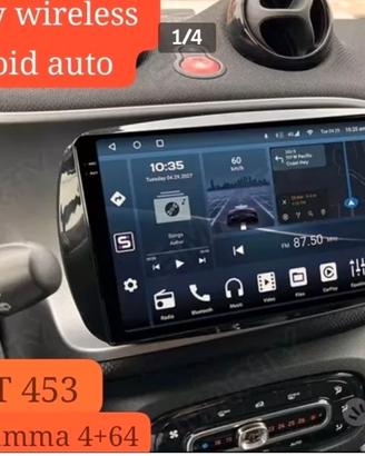 Smart benz 453 navigatore android carplay wifi