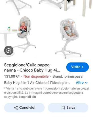 Chicco baby hug 4 in 1