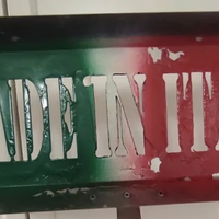 TARGA PER MARCHIARE MADE IN ITALY