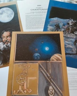 Litografie Dolores Puthod  omaggio a Galileo