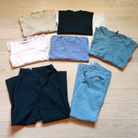 Lotto abbigliamento Benetton donna (tg. XS) 