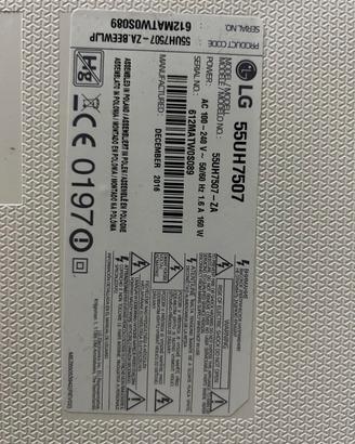 TV LG 55UH7507