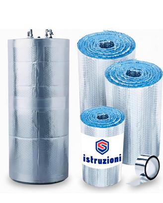 Kit isolamento boiler quattro strati