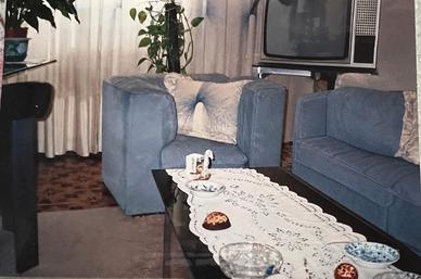 salotto anni 70 