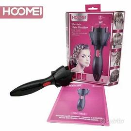 Arricciacapelli spazzola rotante per trecce NUOVO