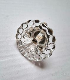 
Pomello Pomolo Maniglia Anni 40 in vetro Murano