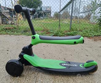 hauk skootie 2 in 1 bicicletta e monopattino