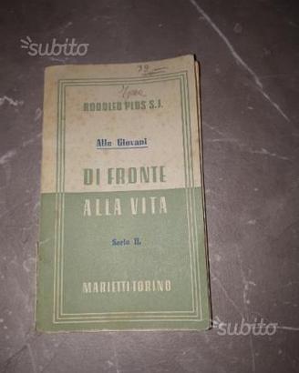 Libro difronte la vita
