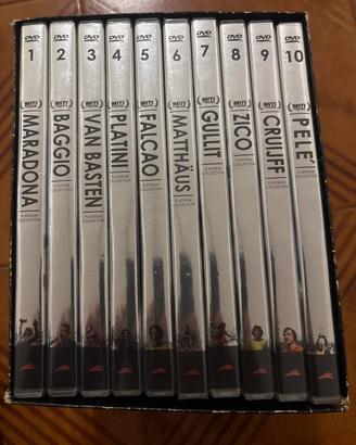 Cofanetto completo 10DVD MITI DEL CALCIO