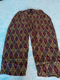 pantaloni a gamba ampia 